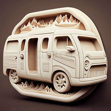 3D model Nissan Caravan (STL)